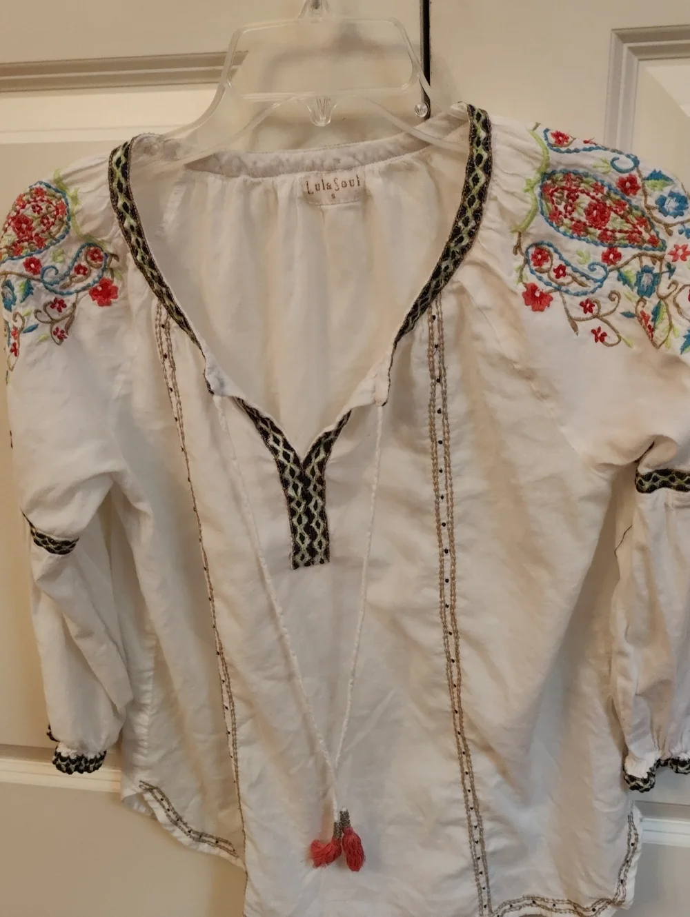 Lula Soul Embroidered Shirt